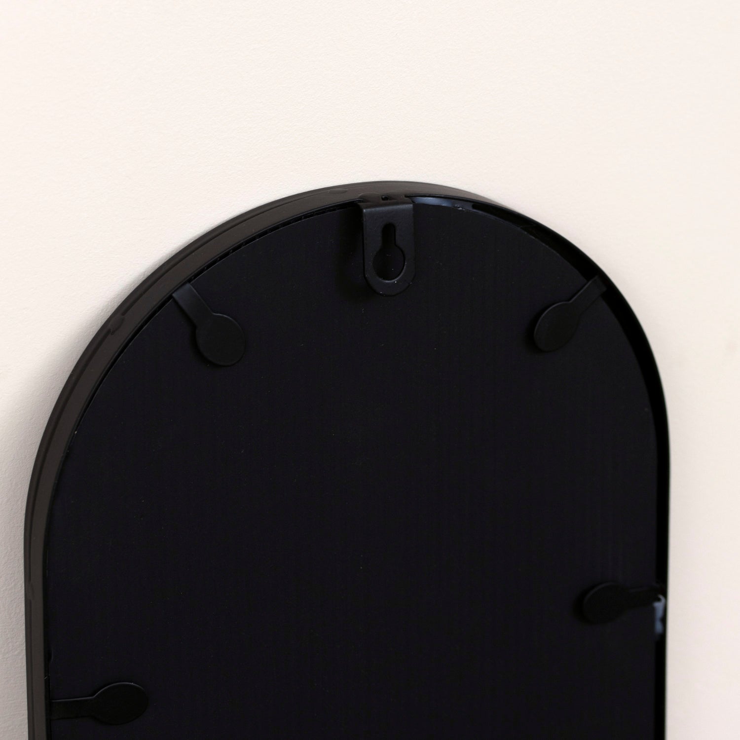 Black Small Arch Wall Mirror