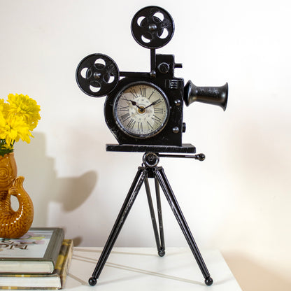 Vintage Film Camera Clock