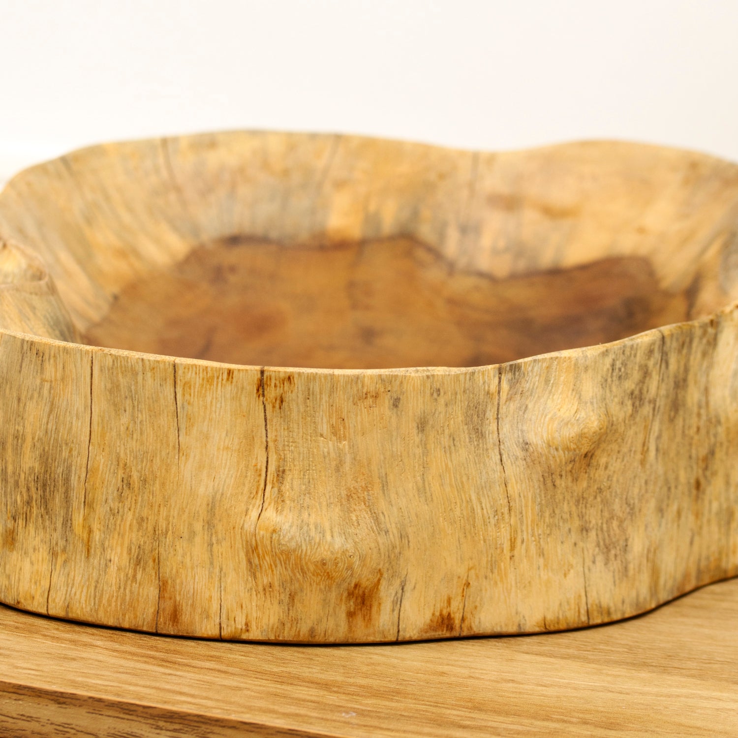 30cm Gamal Wood Decorative Bowl
