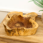 40cm Gamal Wood Decorative Bowl