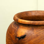 Extra Large Teak Root Urn Vase