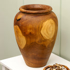 Extra Large Teak Root Urn Vase