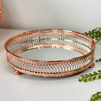 Copper Mirror Tray 20x20cm
