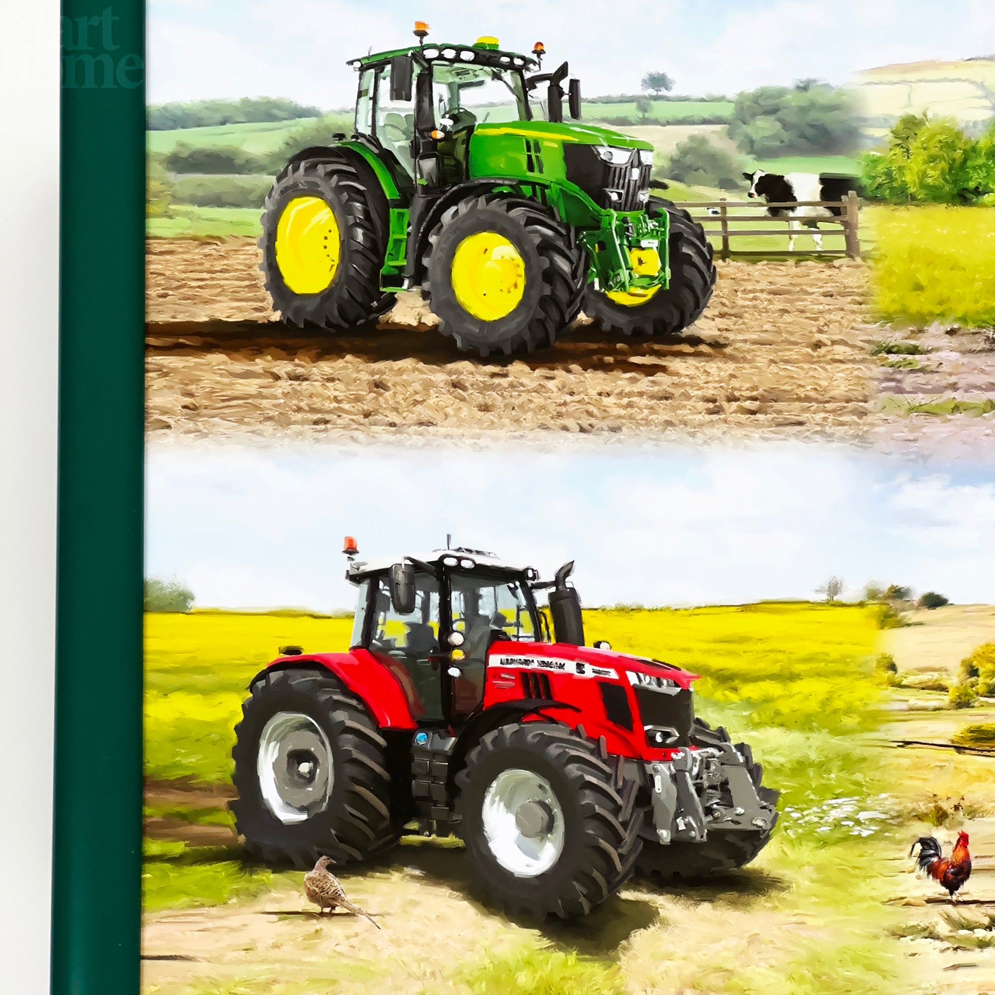 Tractor Cushioned Lap Tray