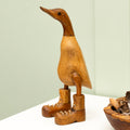 Wood Duck In Boots Ornament