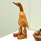 Wood Duck In Boots Ornament