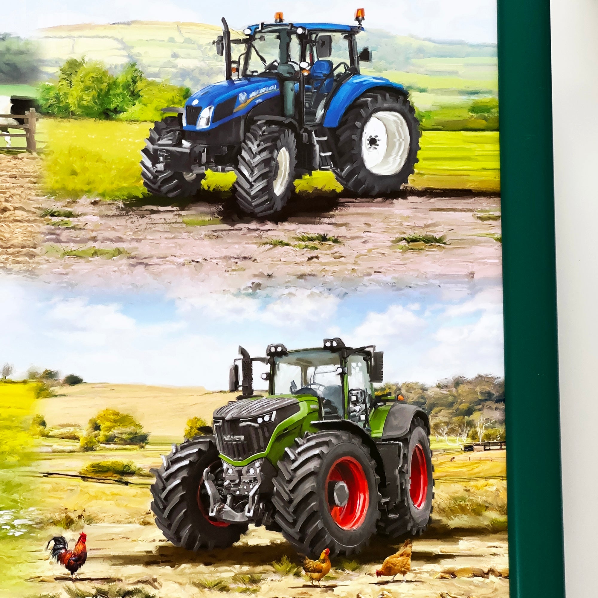 Tractor Cushioned Lap Tray