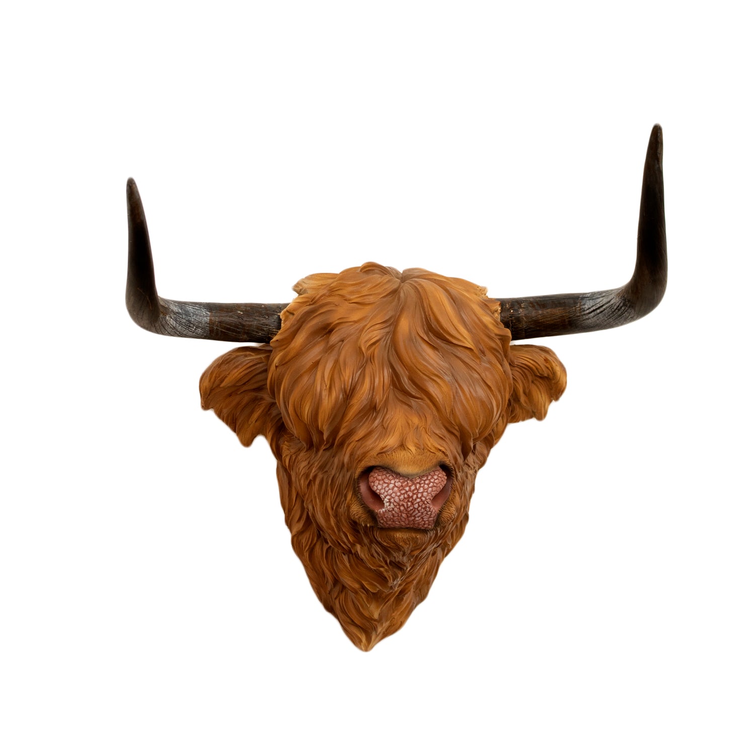 Highland Cow Head Wall Decor