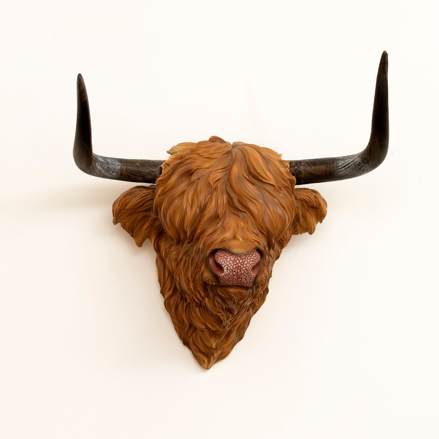 Highland Cow Head Wall Decor