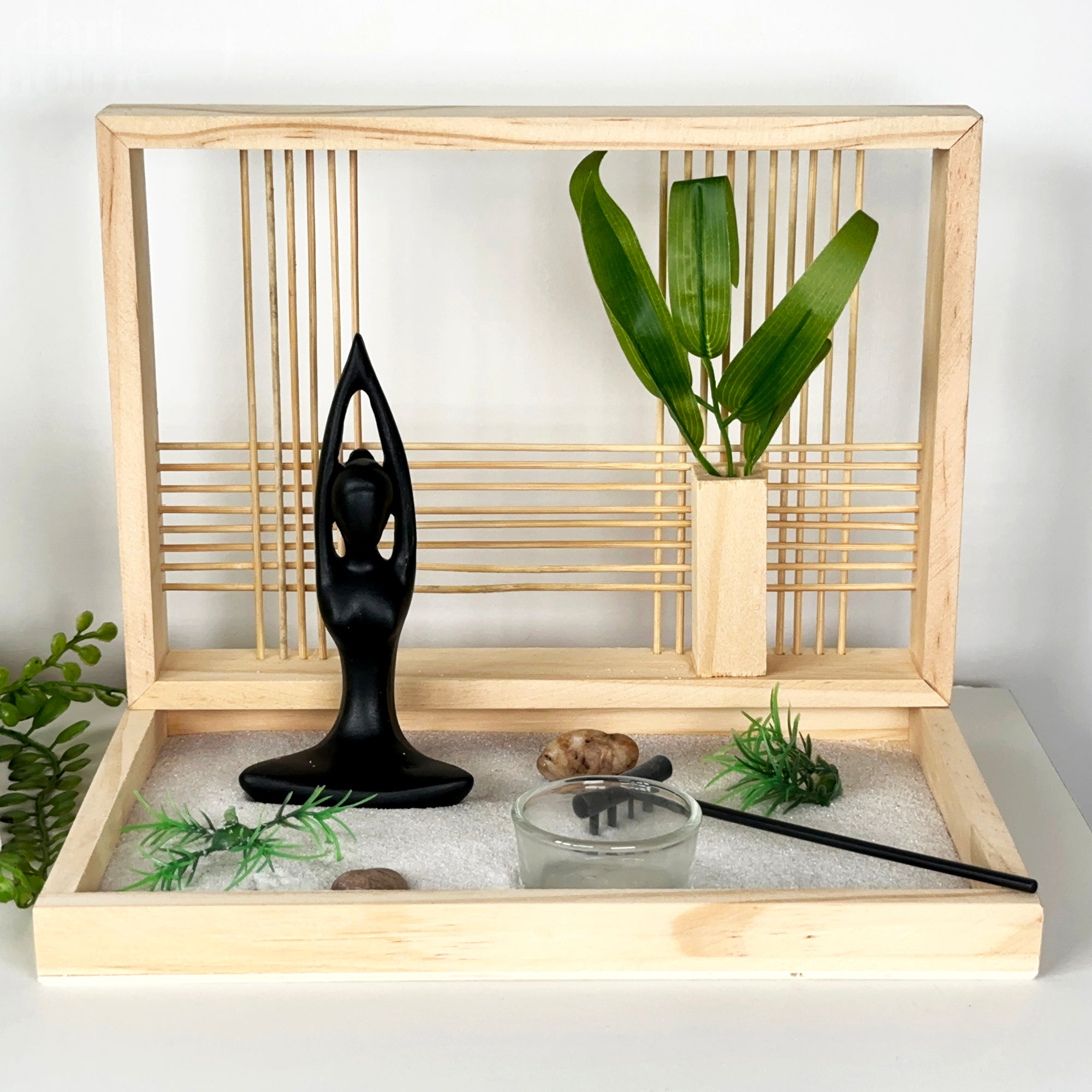 Yoga Woman Zen Garden