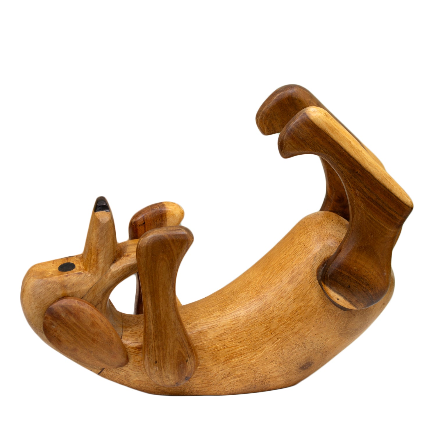 Rustic Drunken Dog Wine Bottle Holder