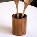 Acacia Wood Utensil Holder