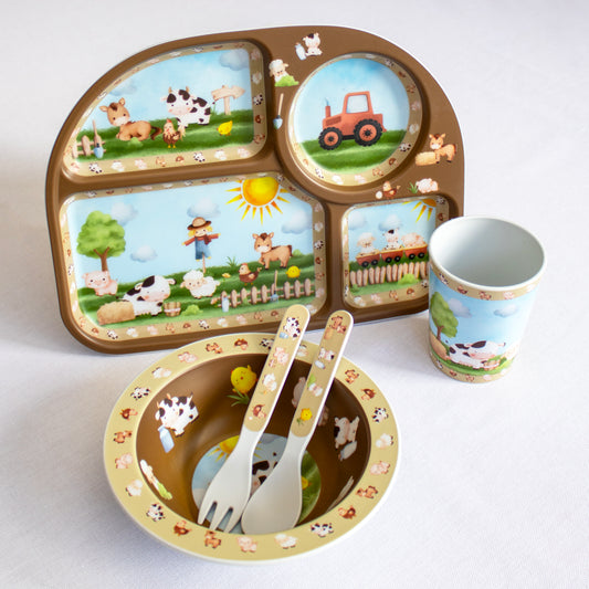 Farmyard Childrens Dinner Set