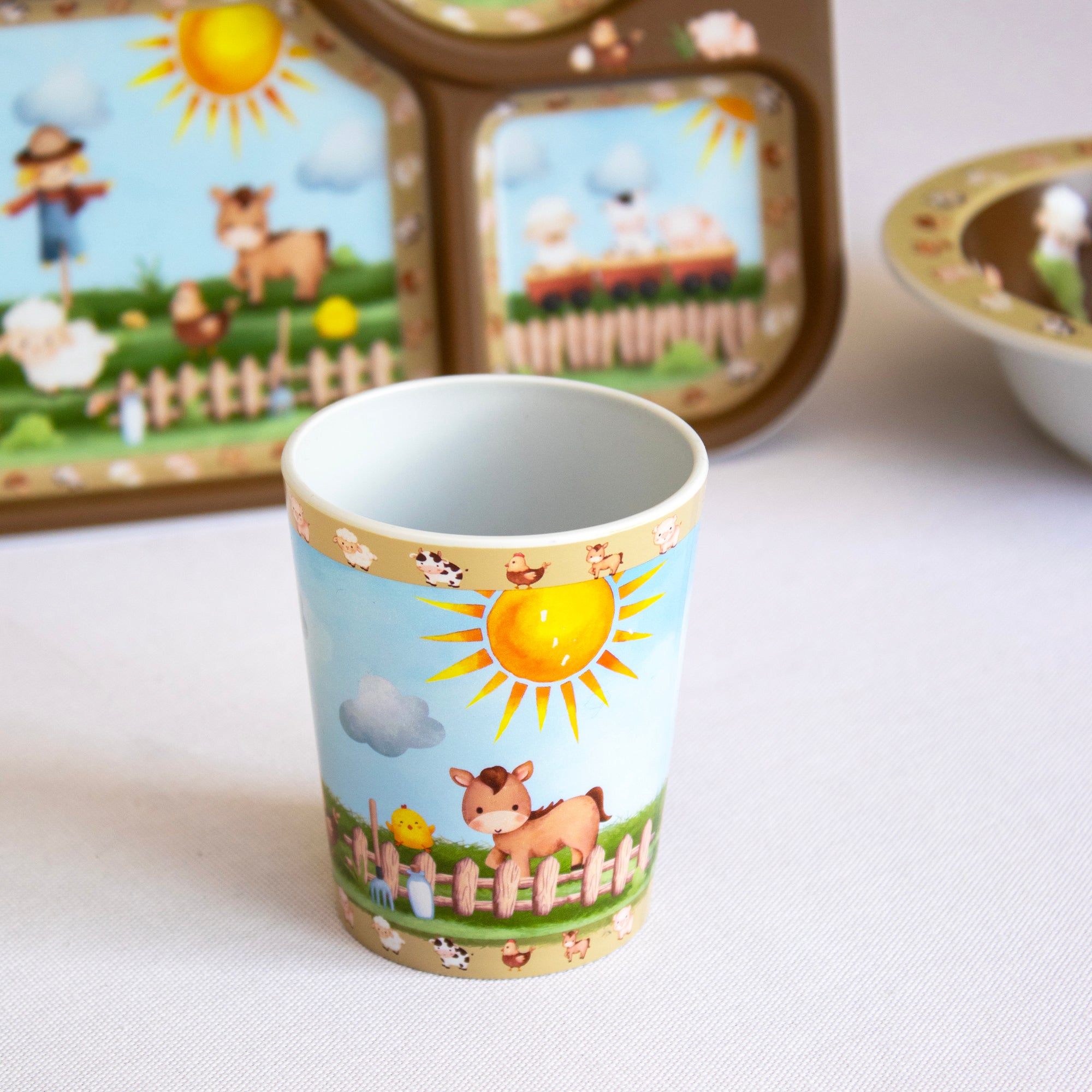 Farmyard Childrens Dinner Set