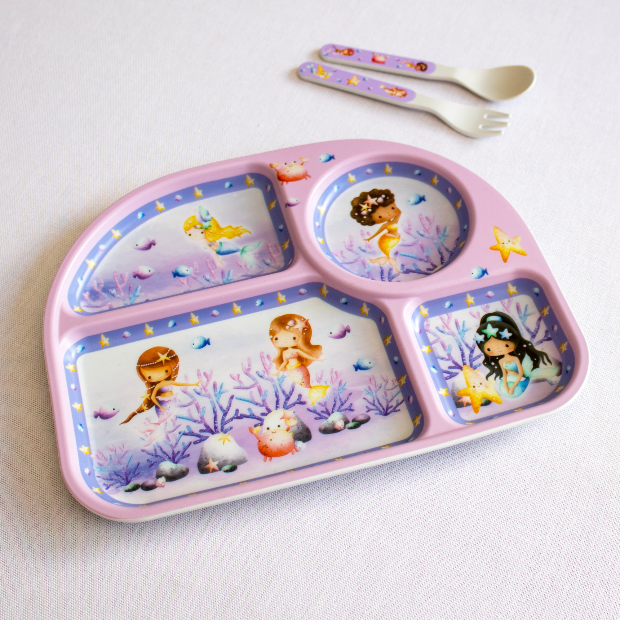 Mermaid Childrens Dinner Set