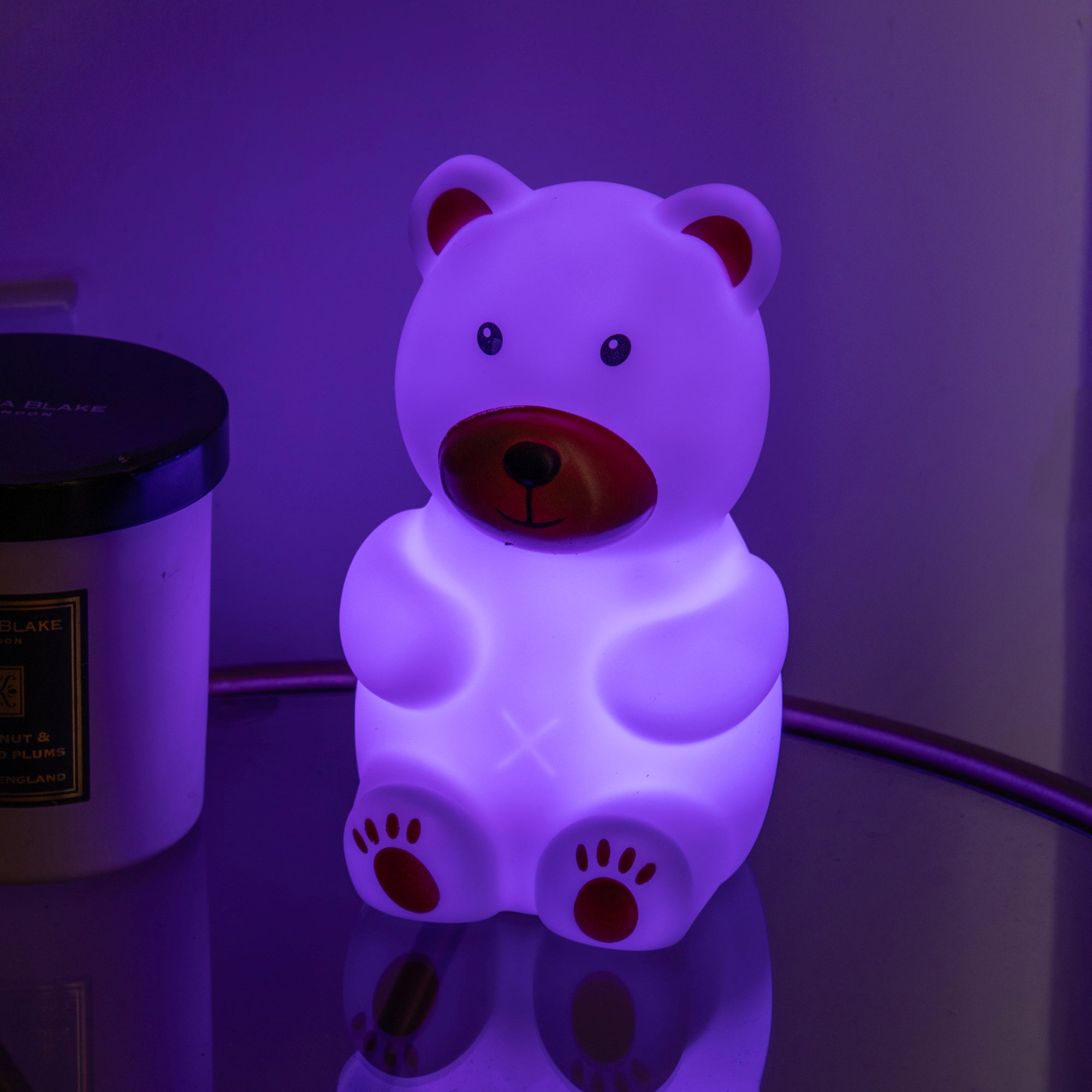 Squishy Bear Colour Changing Touch Night Light