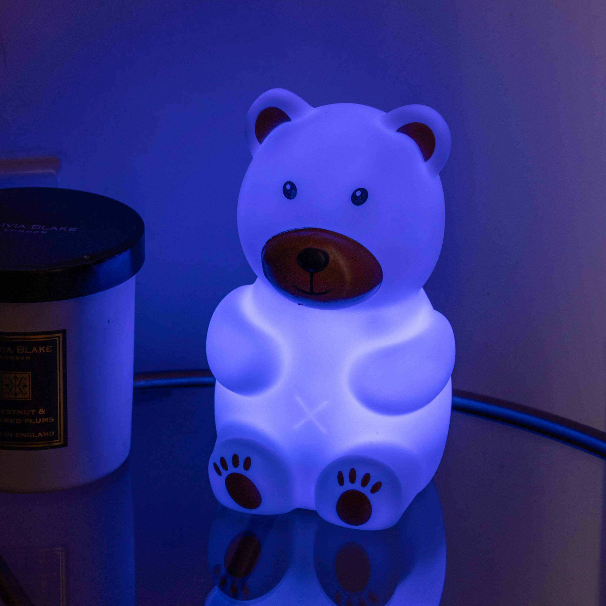 Squishy Bear Colour Changing Touch Night Light