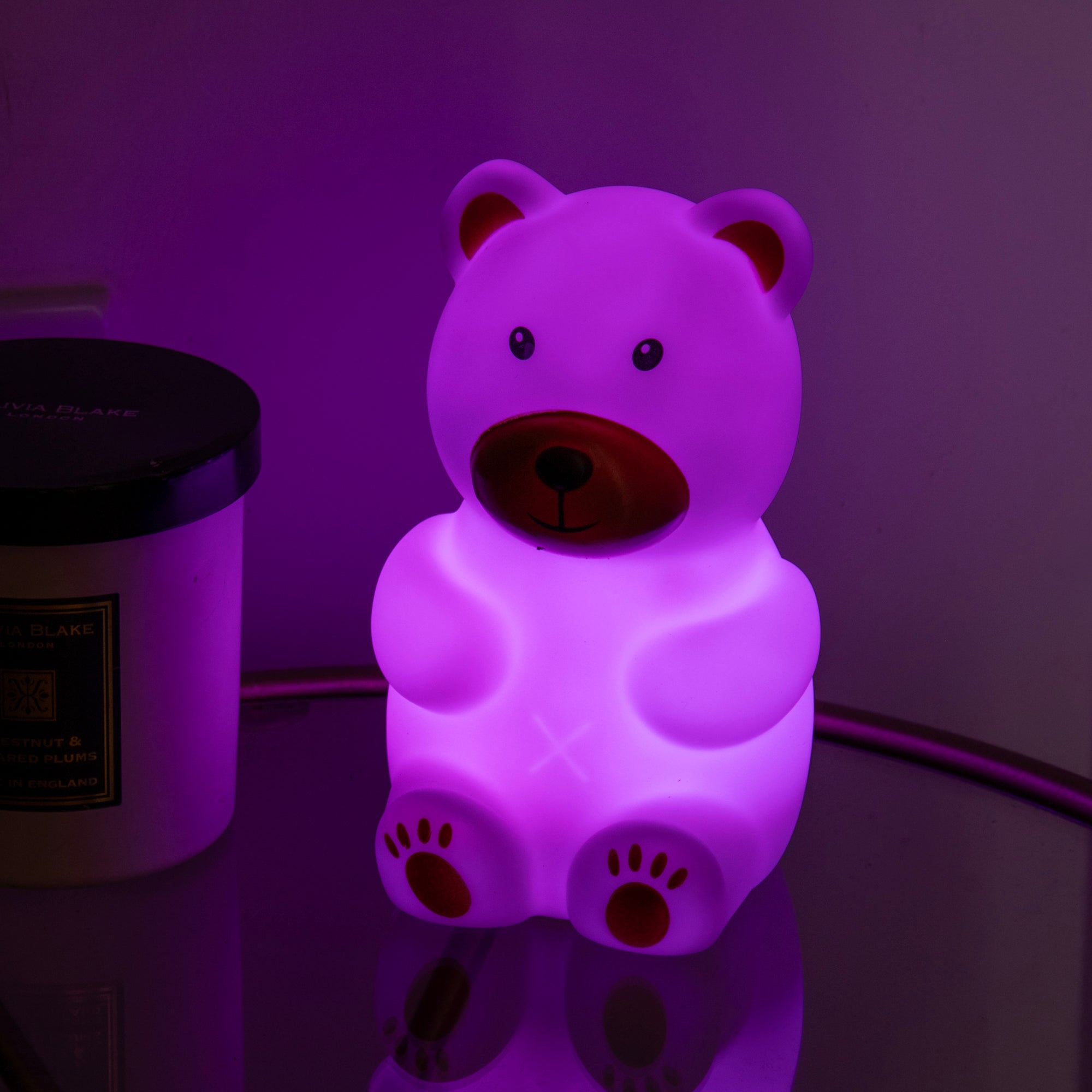 Squishy Bear Colour Changing Touch Night Light