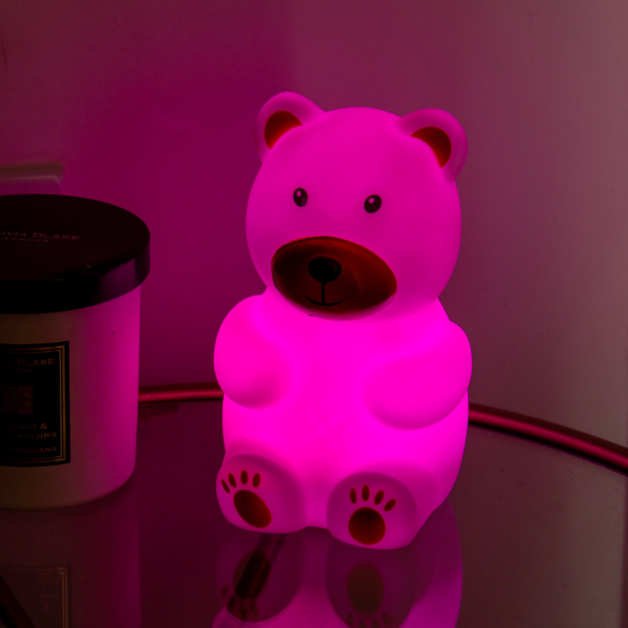 Squishy Bear Colour Changing Touch Night Light