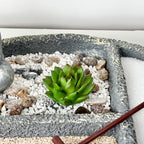 Ovaler Zen-Buddha-Gartenbausatz