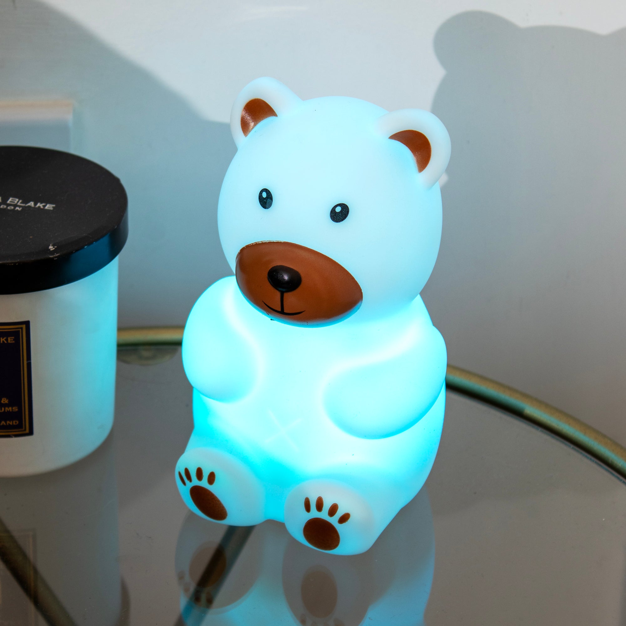 Squishy Bear Colour Changing Touch Night Light