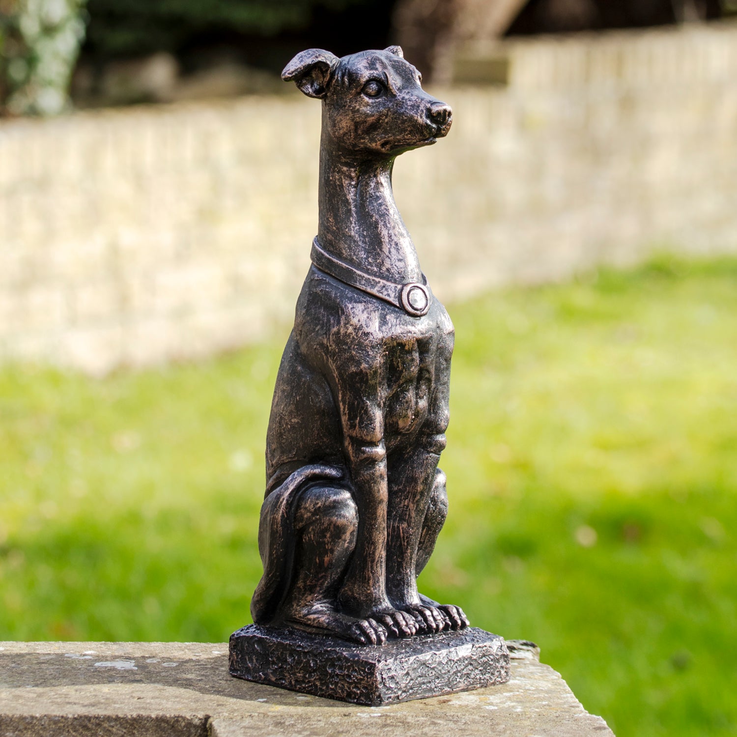 Bronze Gracious Greyhound Statue