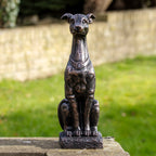 Bronze Gracious Greyhound Statue