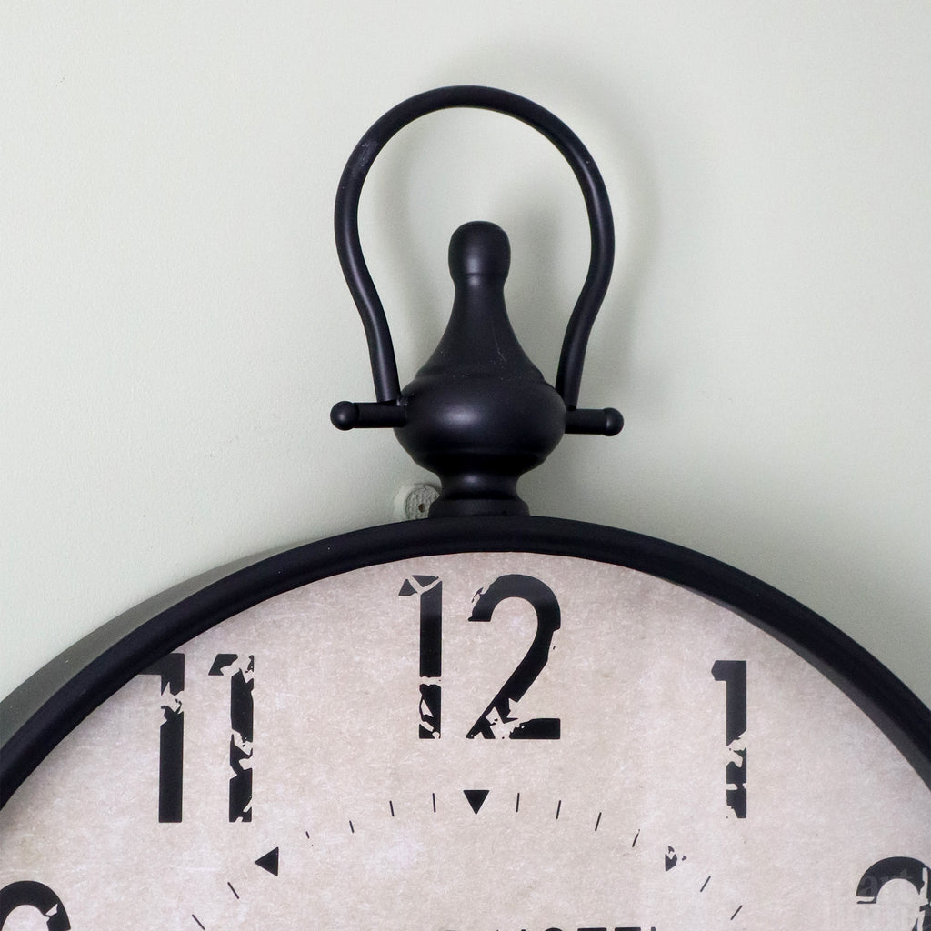 Grand Hotel Paris Pocket Watch Wall Clock