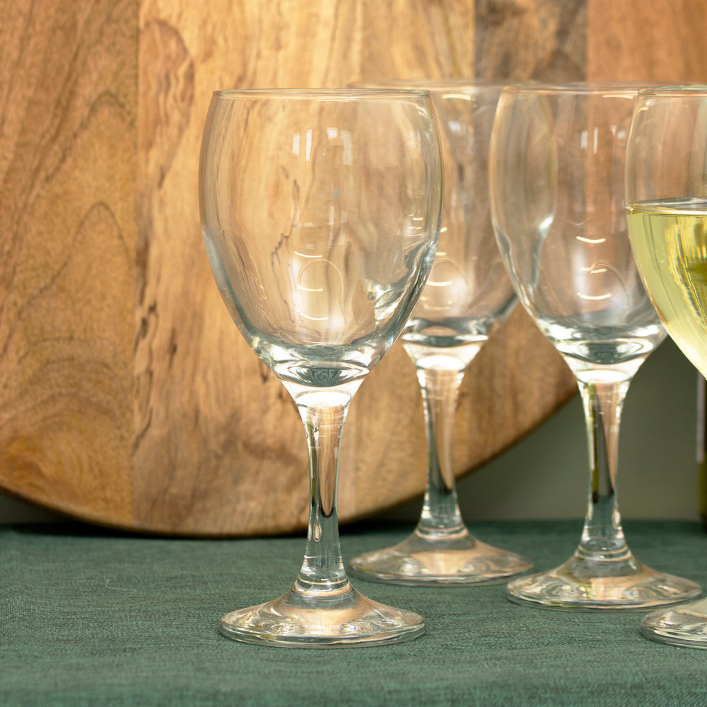 Set Of 6 White Wine Glasses 25cl