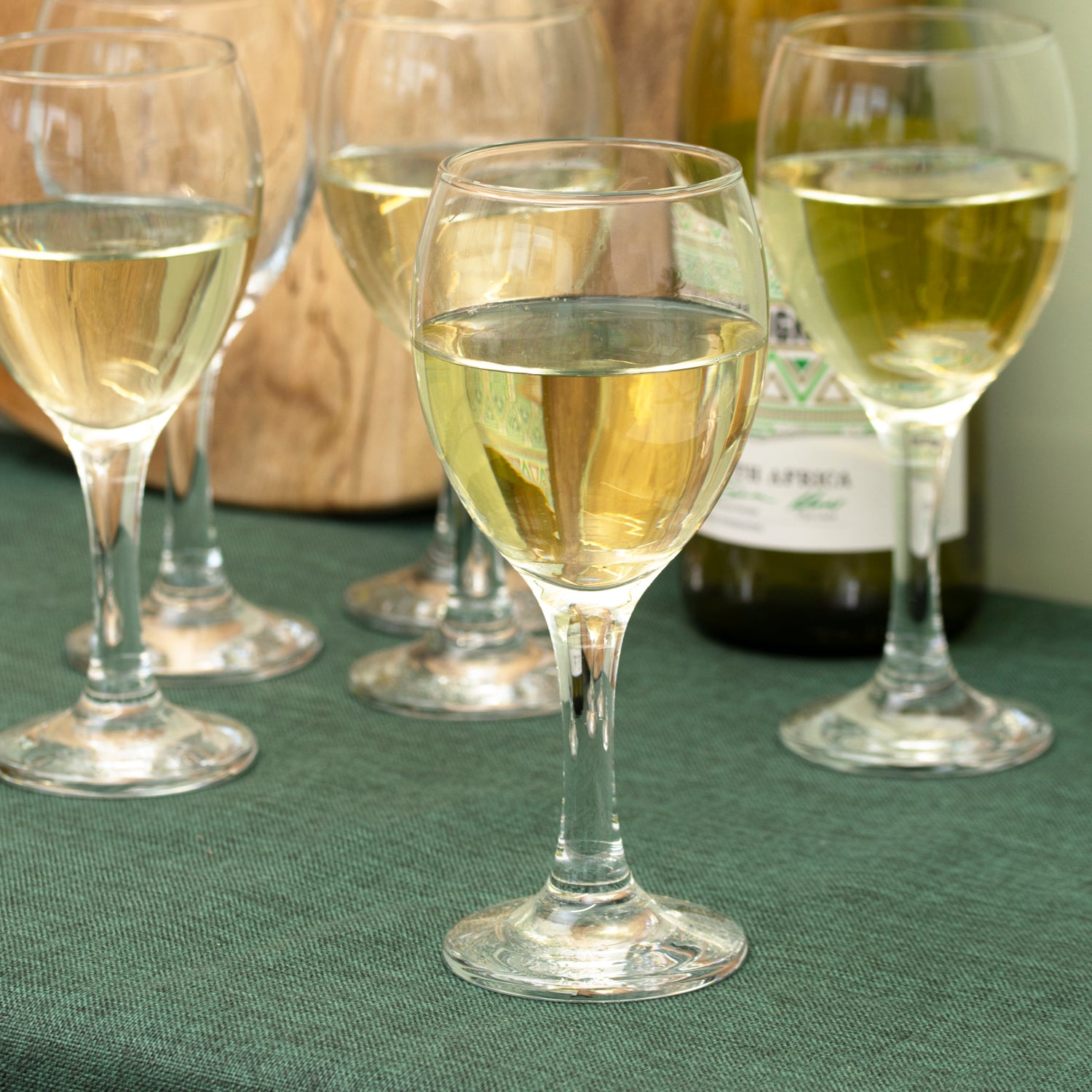 Set Of 6 White Wine Glasses 25cl