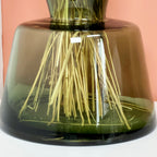 Dark Green Kaisa Glass Vase