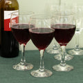 Set Of 6 Red Wine Glasses 30cl