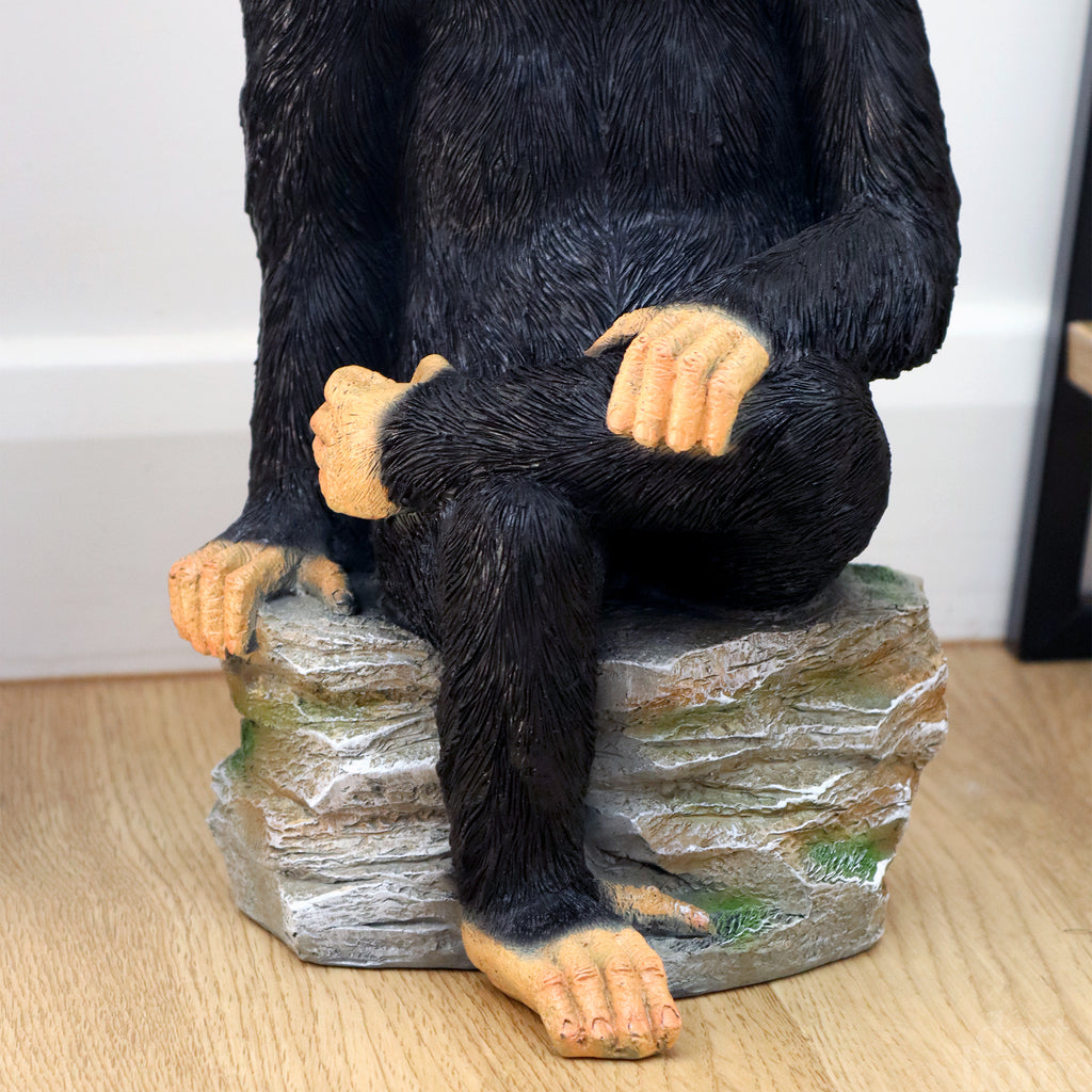 Monkey On The Rocks Ornament