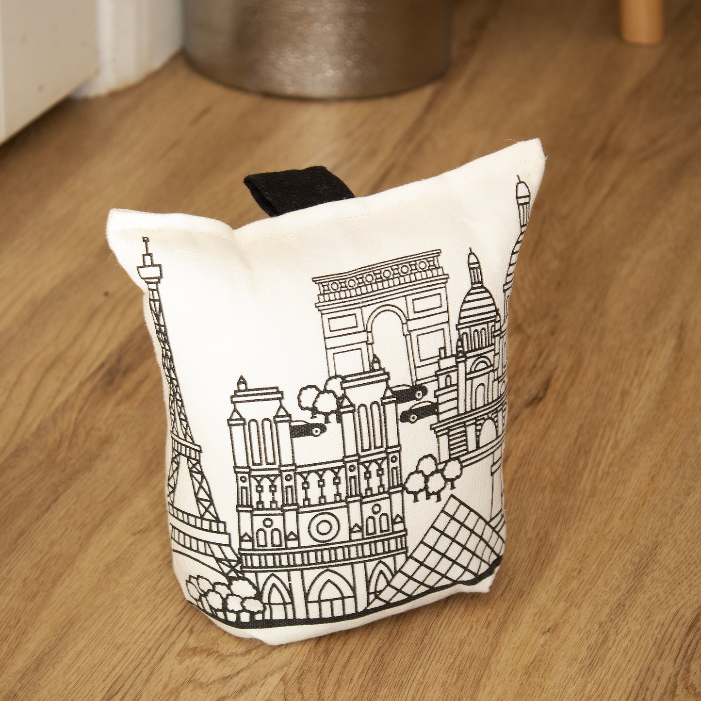 Paris City Skyline Doorstop