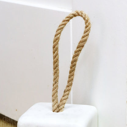 White Marble Block Doorstop