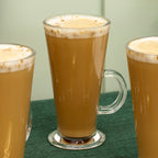 Set Of 4 Tall Latte Glasses