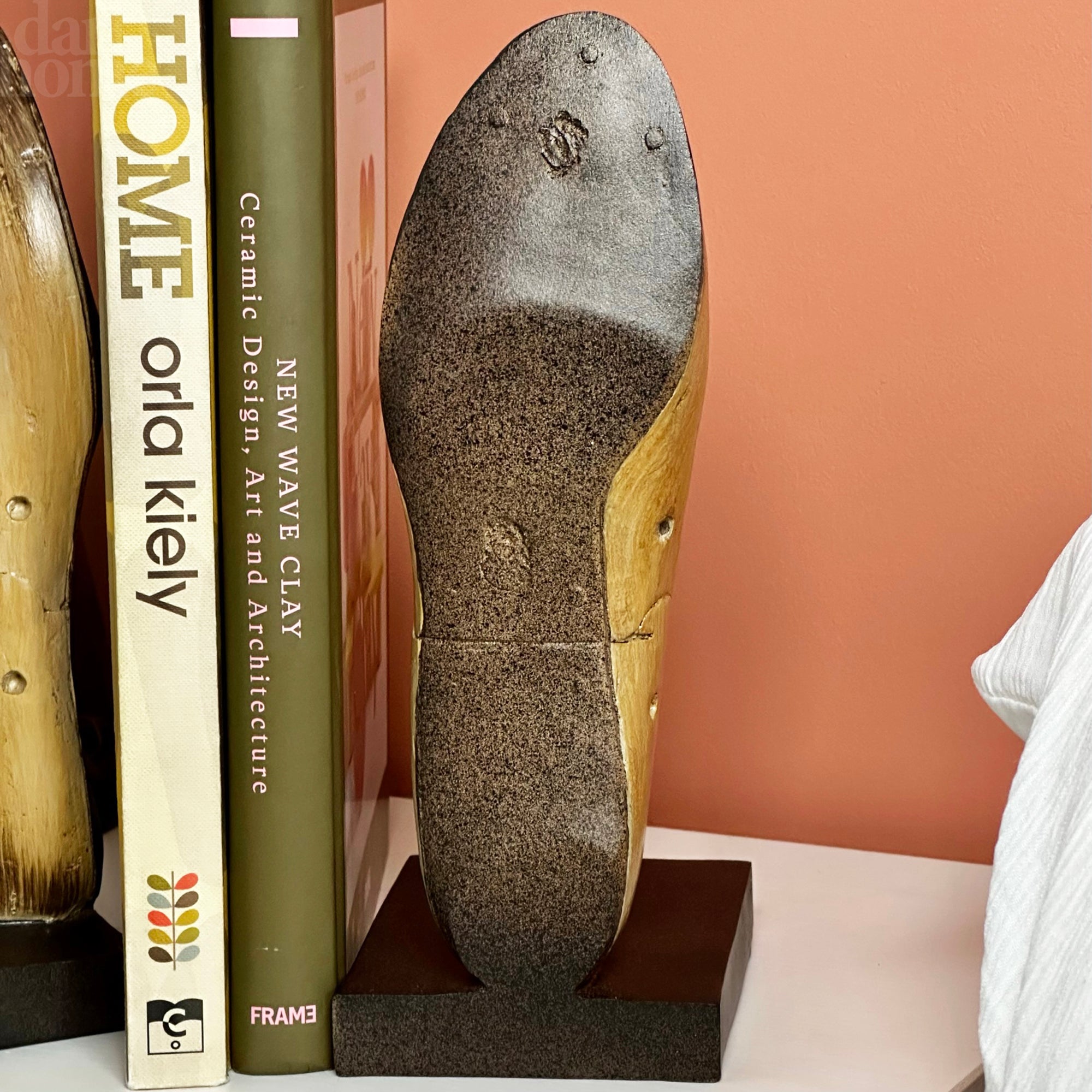 Antique Shoe Bookends