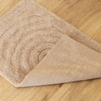 Tufted Spiral Cotton Bath Mat