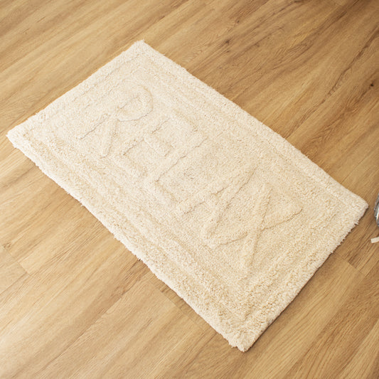 Tufted Relax Cotton Bath Mat