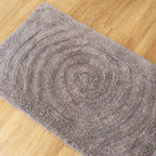 Tufted Spiral Cotton Bath Mat