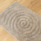 Tufted Spiral Cotton Bath Mat