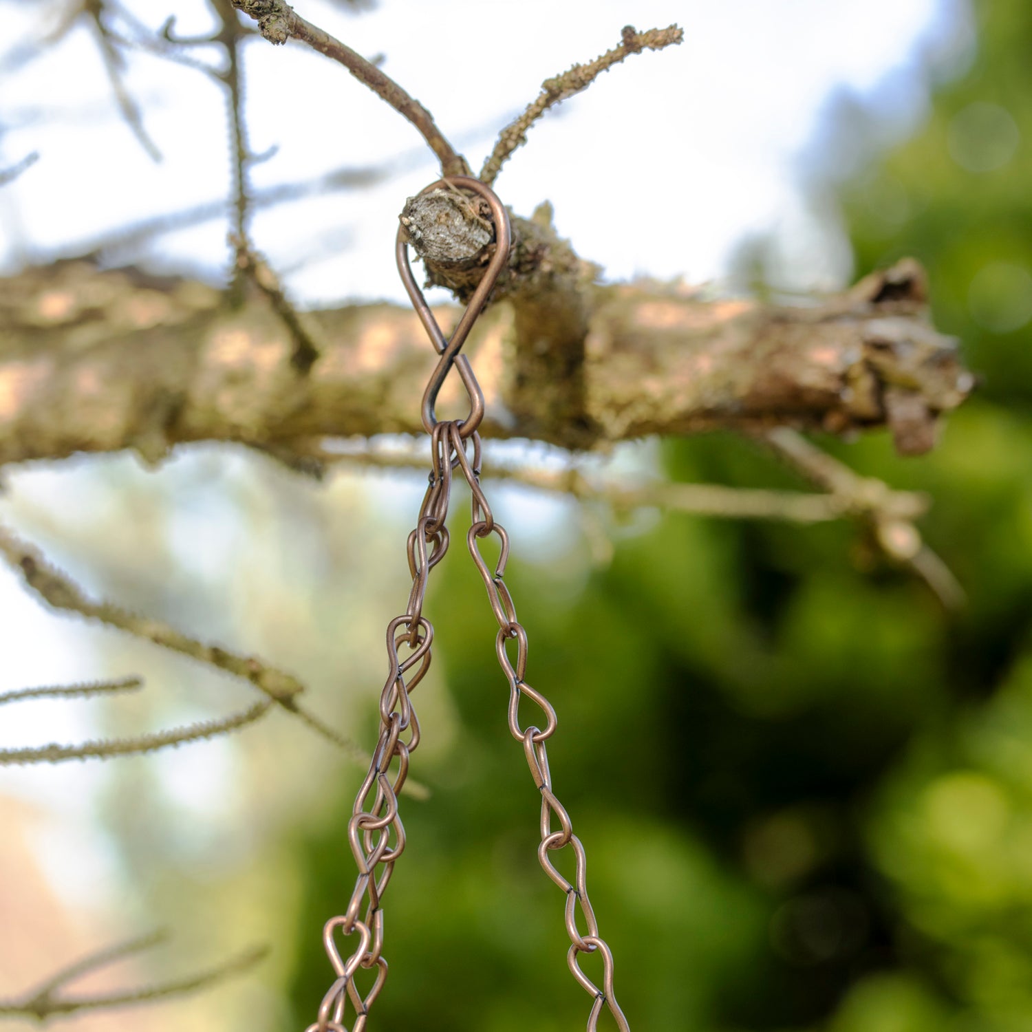 Cast Iron Hanging Scalloped Bird Bath