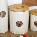 Retro Roman Pillar Biscuit Canister