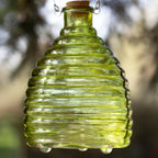 Green Ribbed Glass Wasp Trap