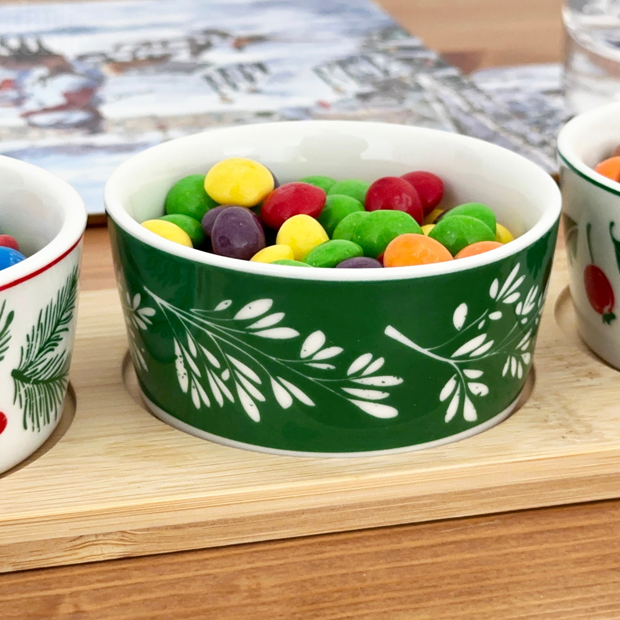 5pc Christmas Snack Dish Set