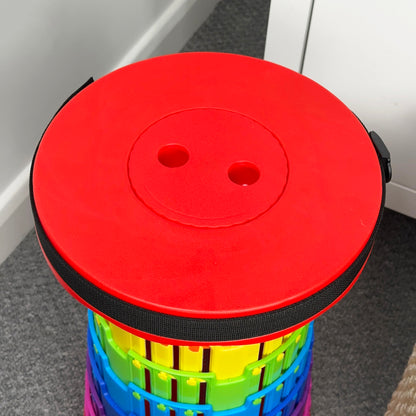 Rainbow Telescopic Stool