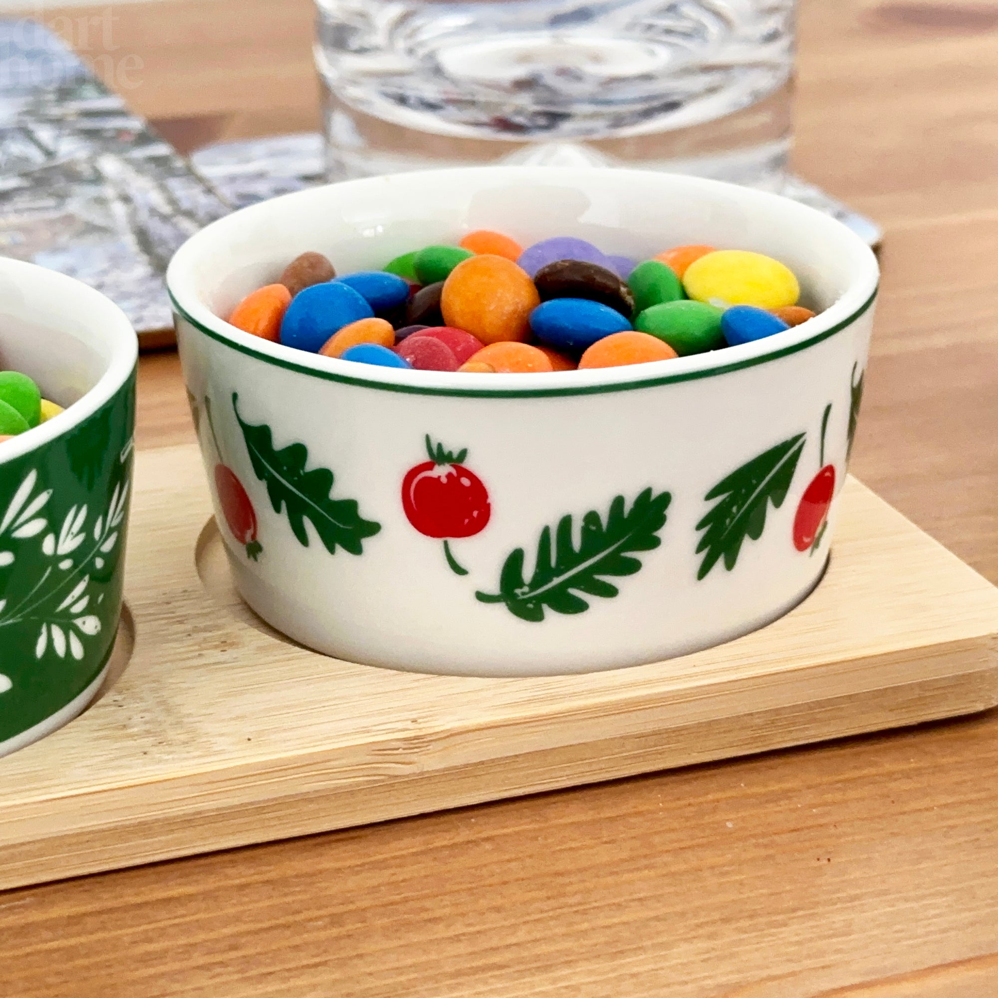 5pc Christmas Snack Dish Set