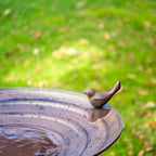 XXL Cast Iron Pillar Bird Bath / Feeder