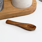 Marble Salt And Pepper Pots On Acacia Tray
