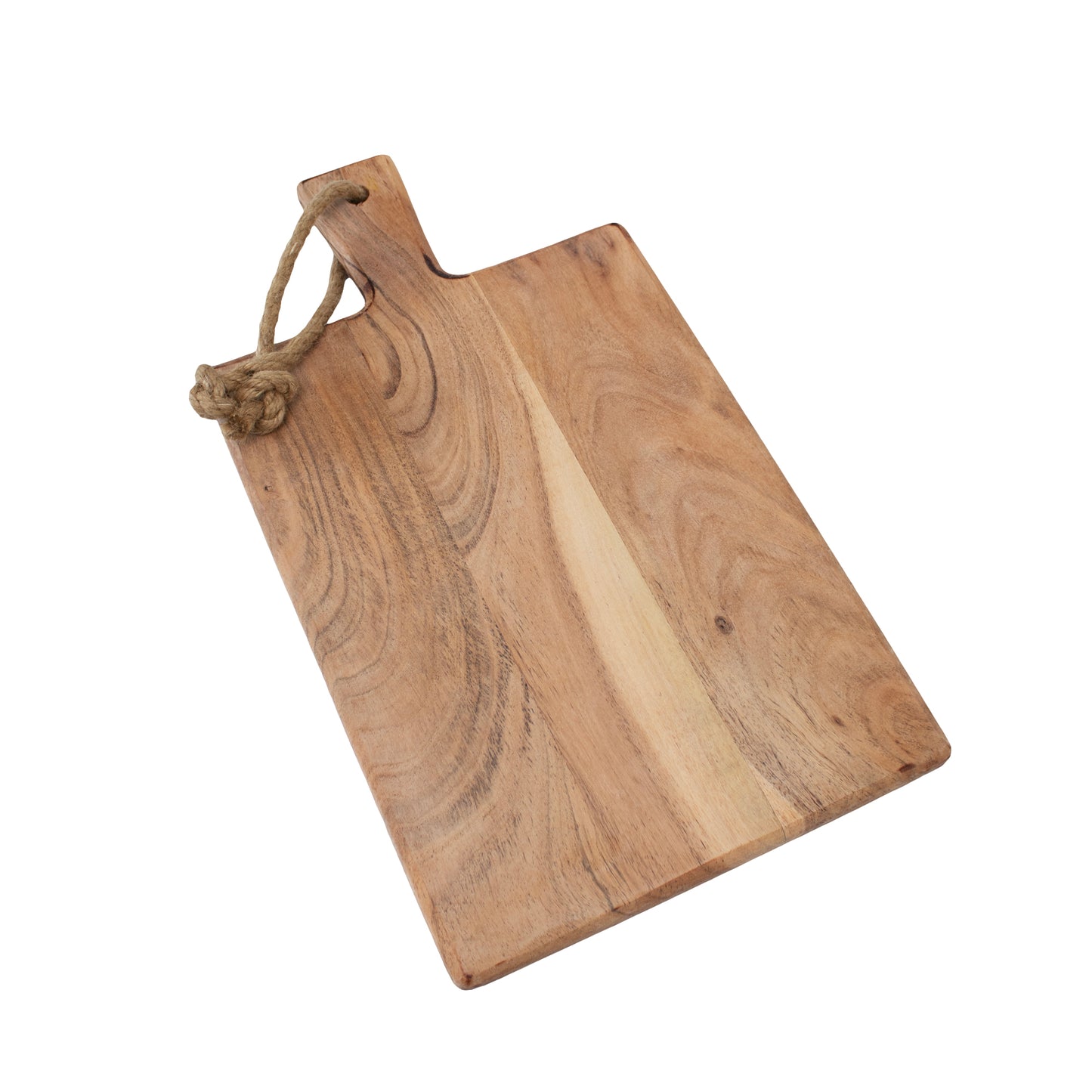 Wide Rustic Hard Wood Chopping Board